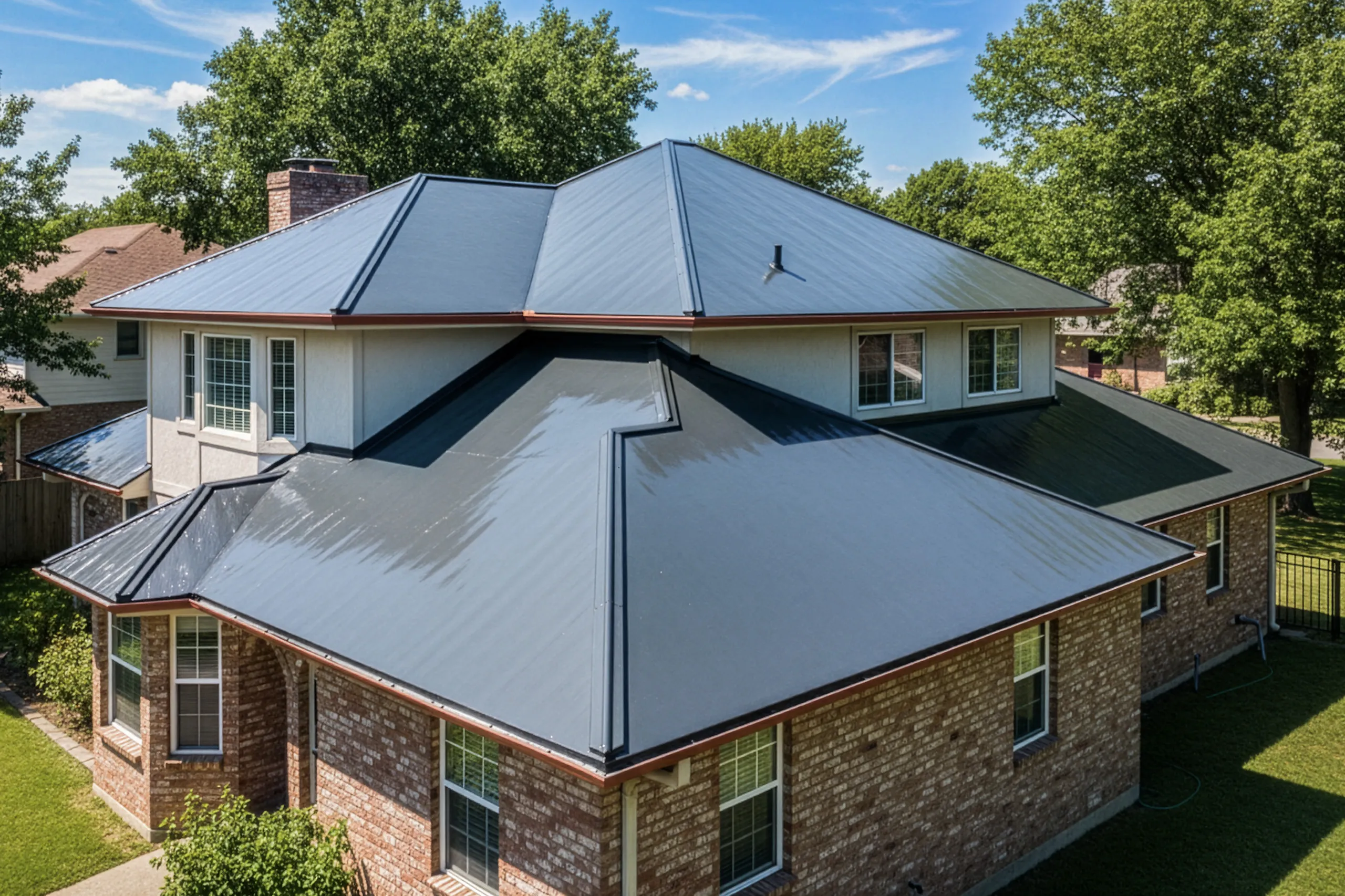 外壁塗装用の塗料とハケ